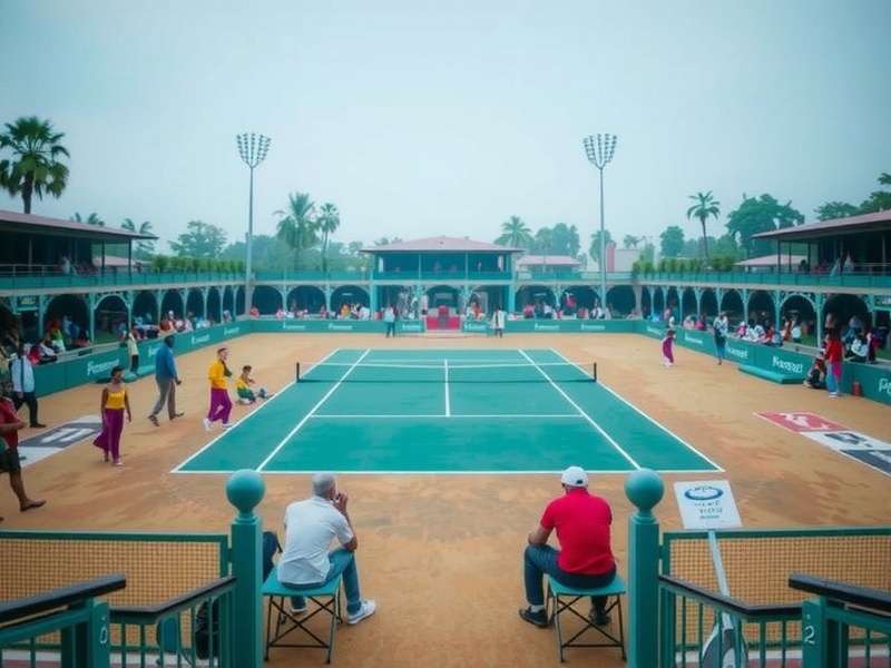 Indian Tennis Culture in Agra Serve Ace